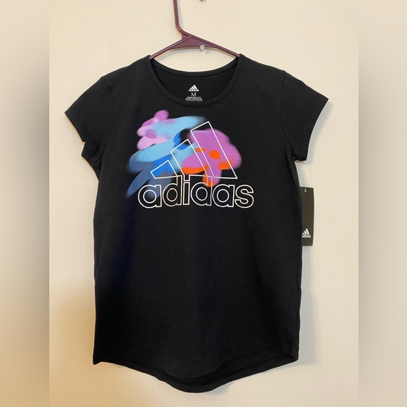 ADIDAS BLACK TEE - Picture 2 of 9